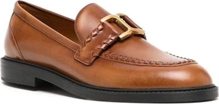 Chloe Marcie Leather Loafers - Image 2