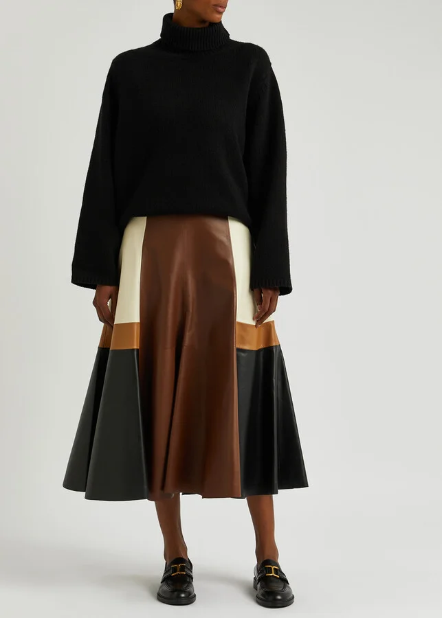 Chloe Marcie Leather Loafers - Image 11
