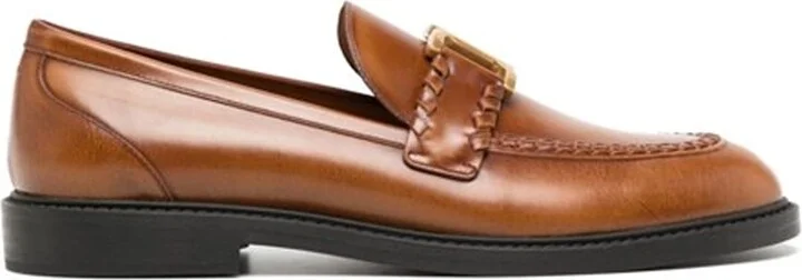 Chloe Marcie Leather Loafers