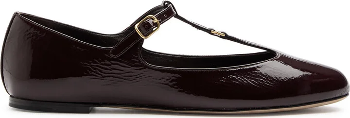 Chloe Marcie Patent Leather Ballet Flats