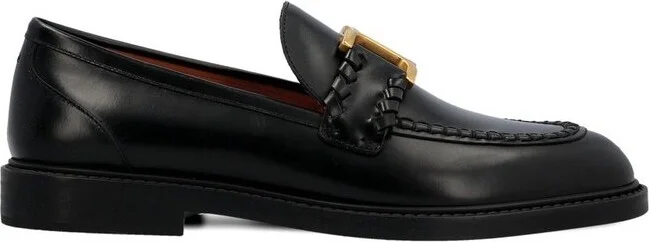 Chloé Marcie Round-Toe Loafers