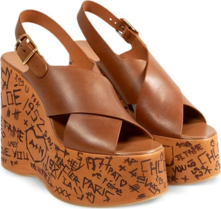 Chloé Maxime High Sandals Shoes - Image 3