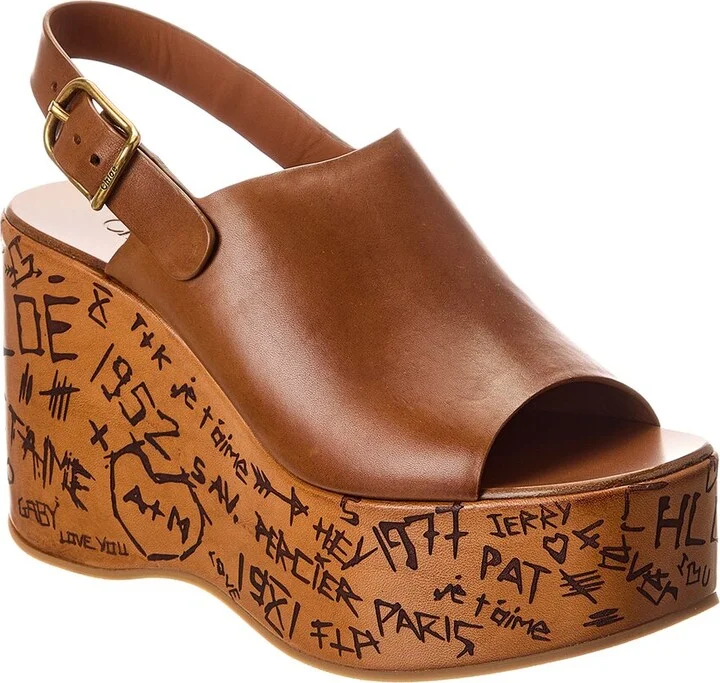 Chloé Maxime Leather Sandal