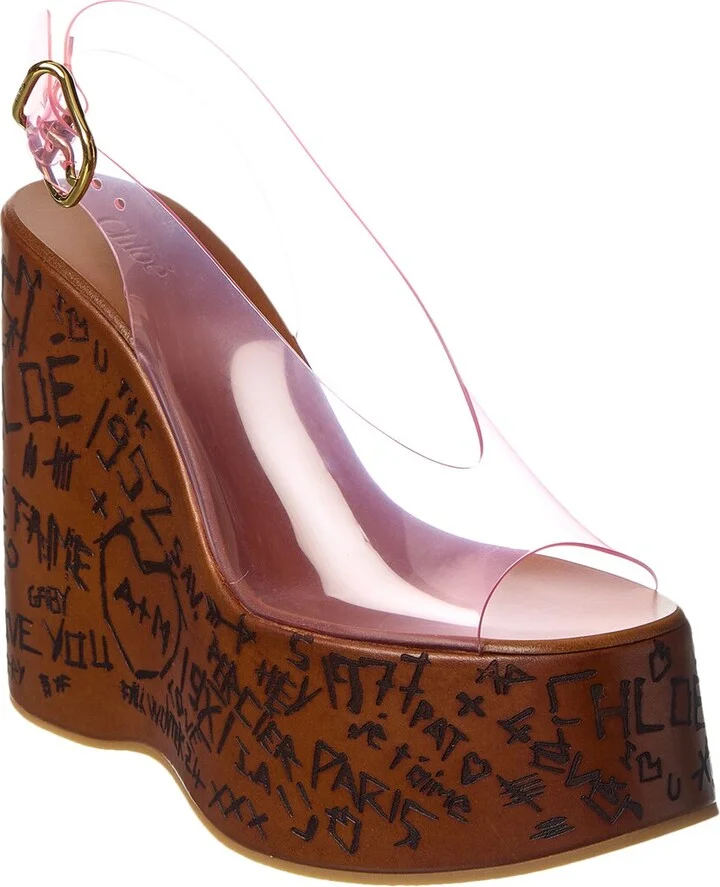 Chloé Maxime TPU Wedge Sandal