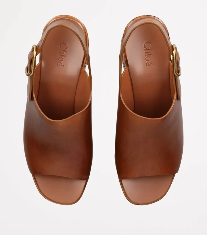Chloé Maxime Wedge Sandals 135 - Image 4