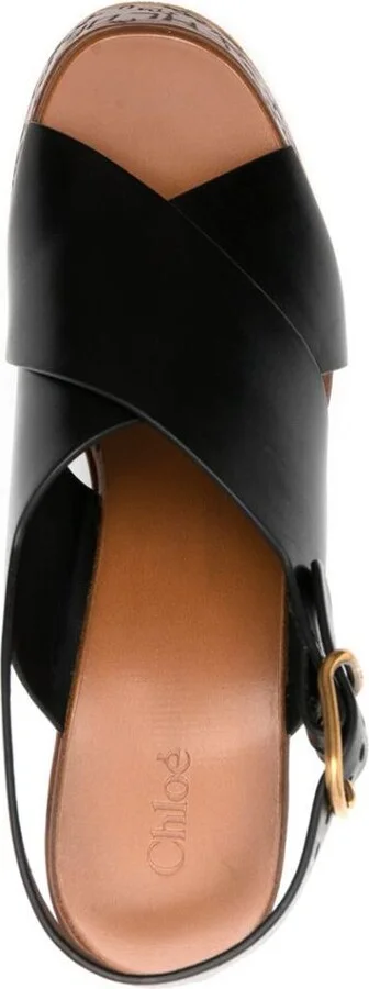 Chloé Maxime Wedge Sandals Shoes - Image 3