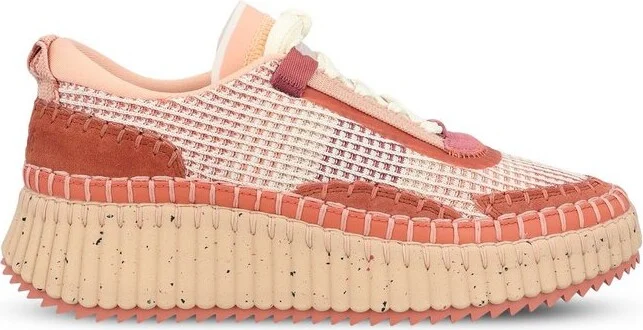 Chloé Nama Lace-Up Sneakers