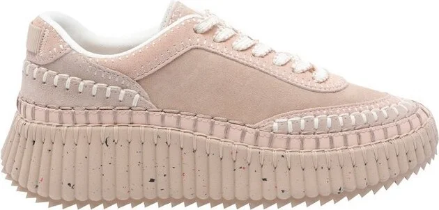Chloé Nama Lace-Up Sneakers