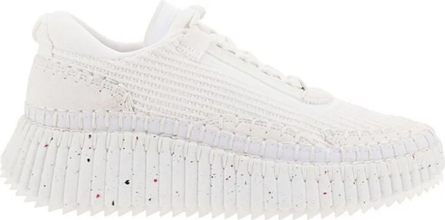 Chloé Nama Lace-Up Sneakers
