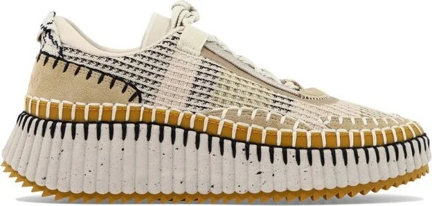 Chloé Nama Lace-Up Sneakers