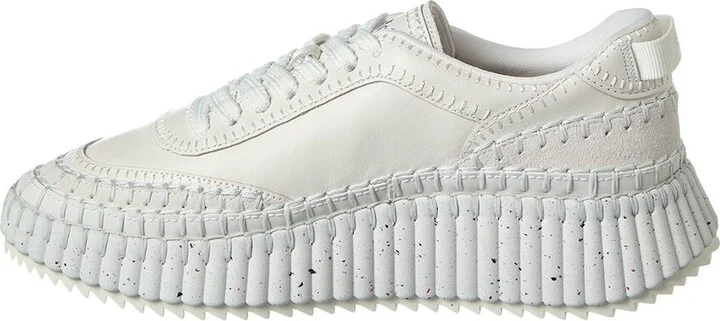 Chloé Nama Leather Sneaker - Image 2