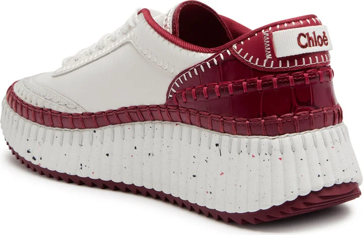 Chloe Nama Leather Sneaker - Image 2