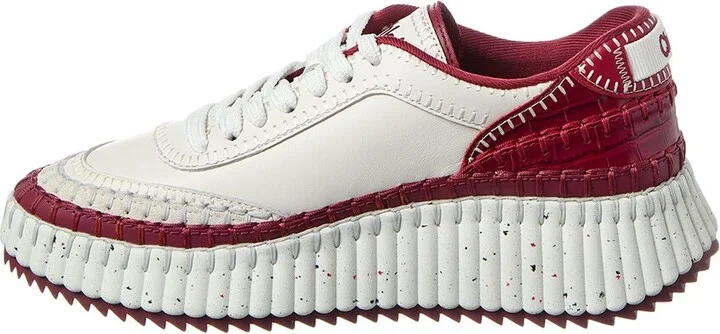 Chloé Nama Leather Sneaker - Image 2