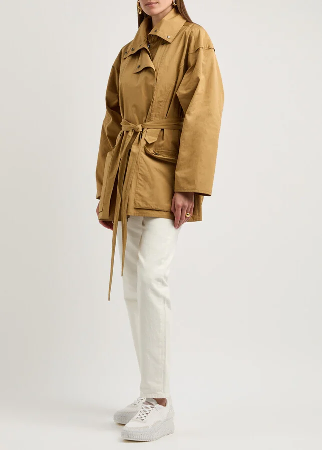 Chloe Nama Panelled Knitted Sneakers - Image 6