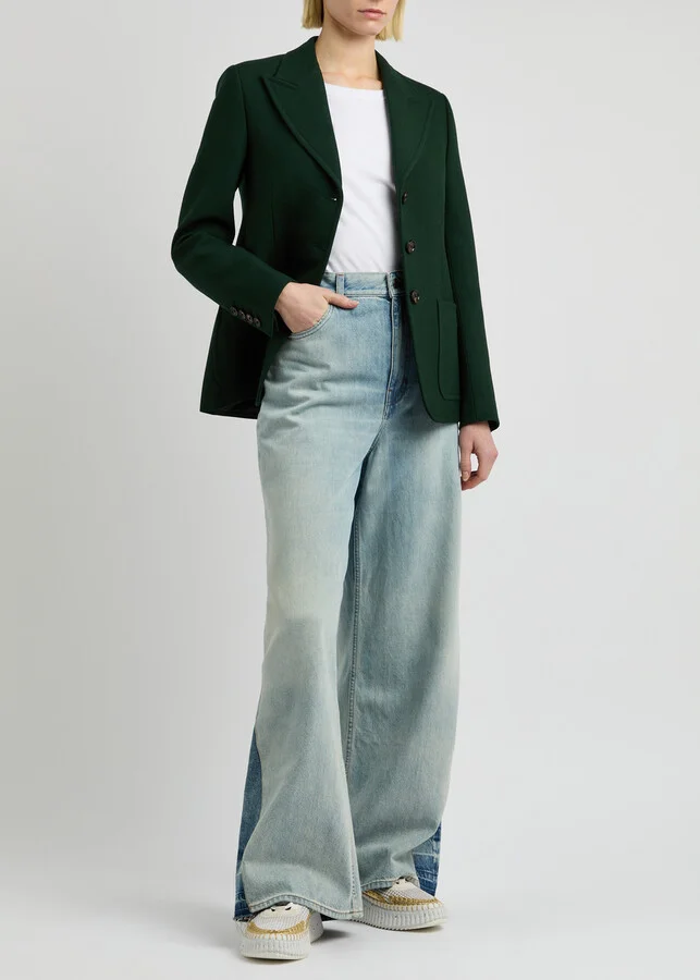 Chloe Nama Panelled Knitted Sneakers - Image 6