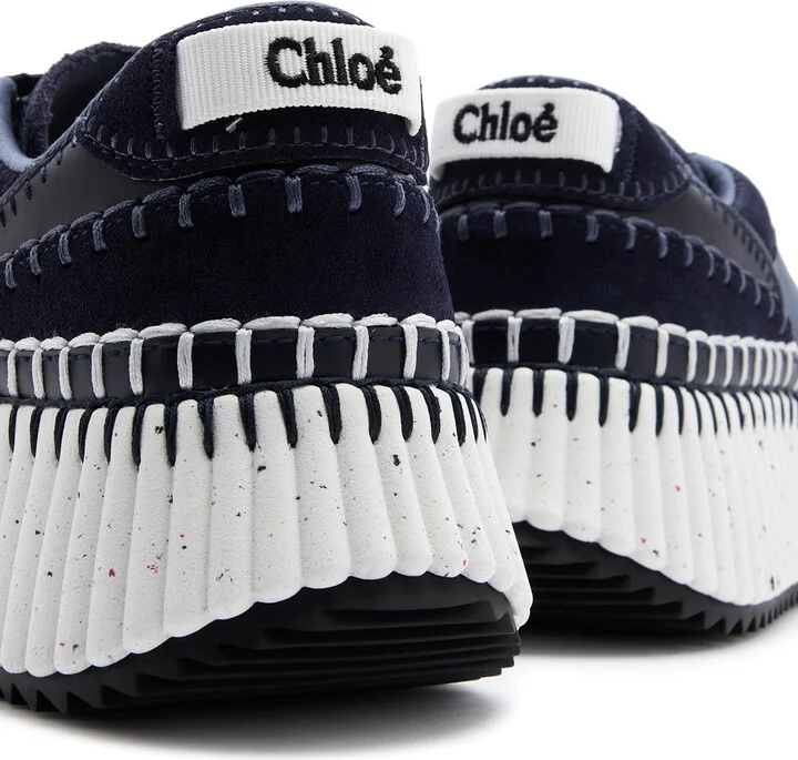 Chloe Nama Panelled Nylon Sneakers - Image 3