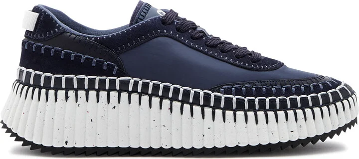 Chloe Nama Panelled Nylon Sneakers