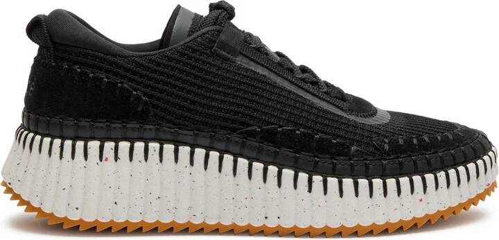 Chloe Nama Panelled Recycled Mesh Sneakers