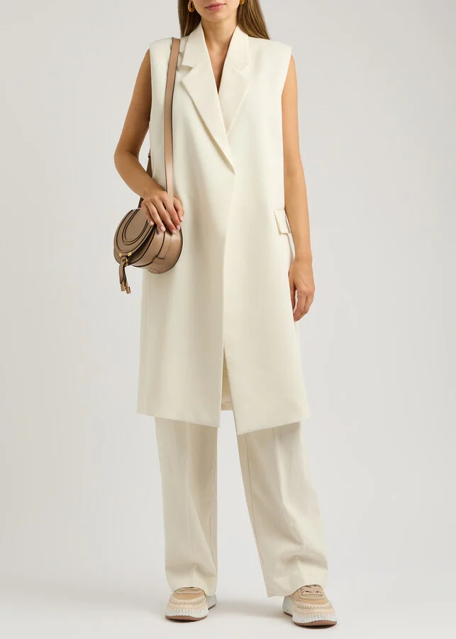 Chloe Nama Panelled Suede Sneakers - Image 11