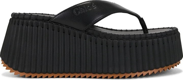 Chloe Nama Sandal in Black