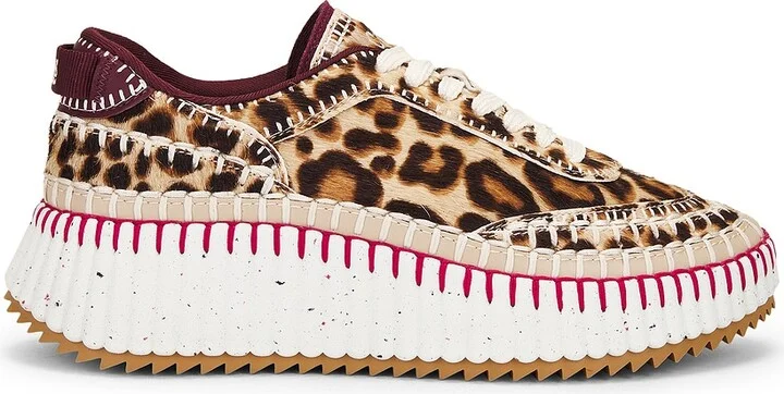 Chloe Nama Sneaker in Brown
