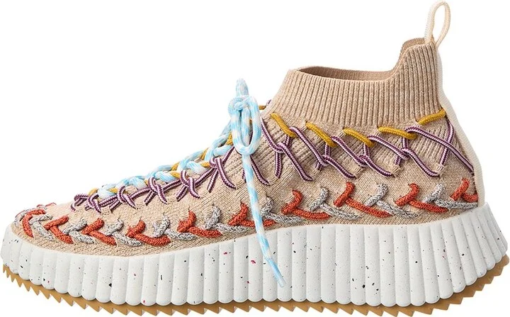 Chloé Nama Sock Sneaker - Image 2