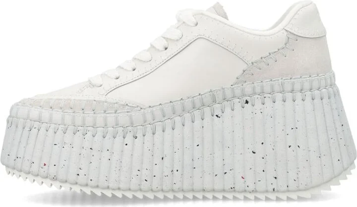 Chloé Nama Wedge Woman'S Sneakers - Image 3