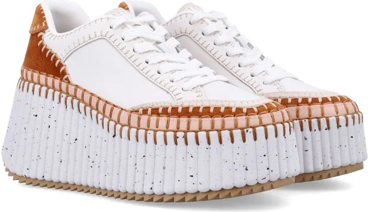 Chloé Nama Wedge Woman'S Sneakers - Image 2