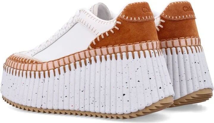 Chloé Nama Wedge Woman'S Sneakers - Image 4