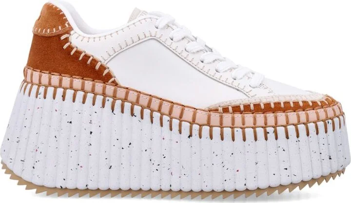 Chloé Nama Wedge Woman'S Sneakers