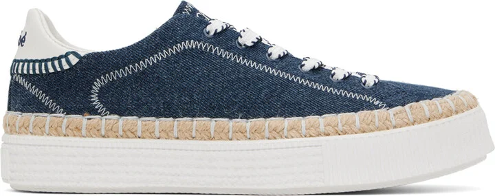Chloé Navy Telma Sneakers