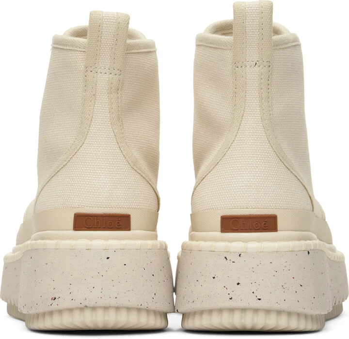 Chloé Off-White Lilli Desert Boots - Image 2
