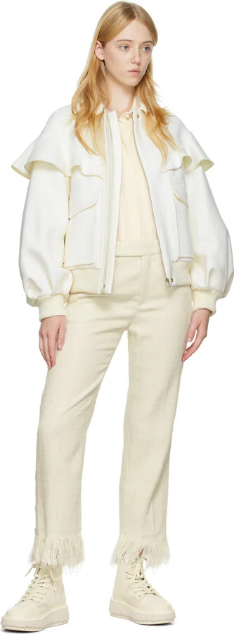Chloé Off-White Lilli Desert Boots - Image 5