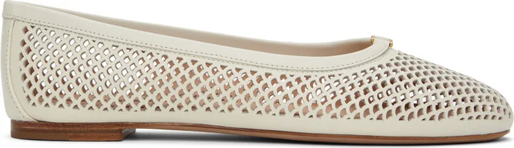 Chloé Off-White Marcie Ballerina Flats