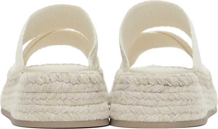 Chloé Off-White Mila Sandals - Image 2