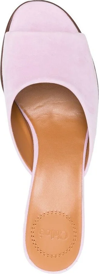 Chloé Oli Leather Sandals - Image 4