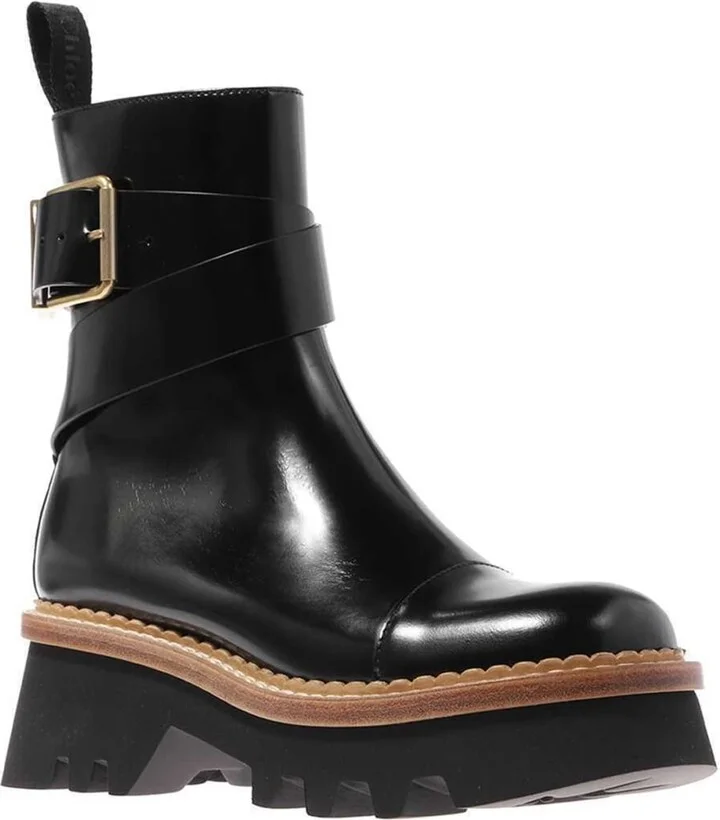 Chloé Owena Leather Boots - Image 2