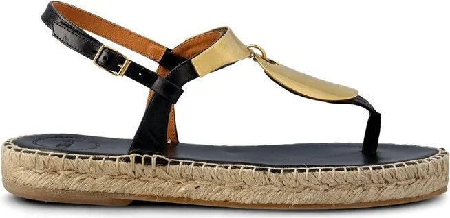 Chloé Pema Buckle-Fastening Thong Sandals