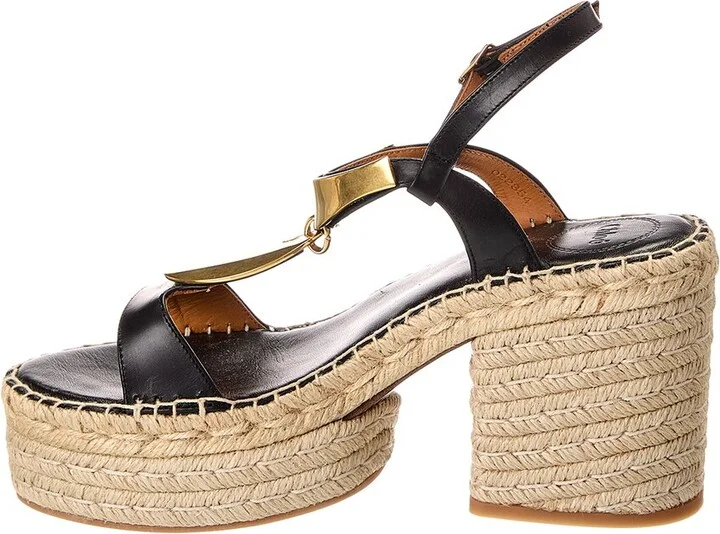 Chloé Pema Leather Platform Sandal - Image 2