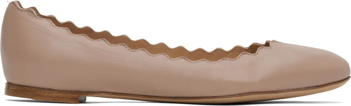 Chloé Pink Lauren Ballerina Flats