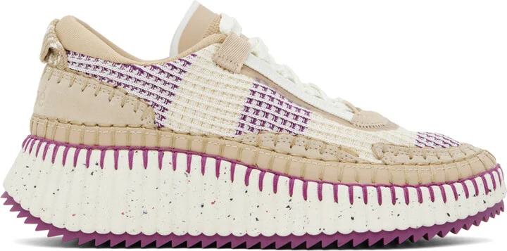 Chloé Purple Nama Sneakers