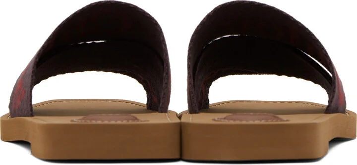 Chloé Purple Woody Sandals - Image 2