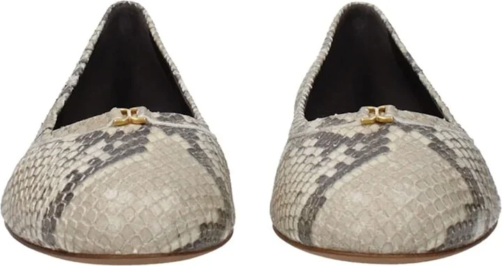 Chloè Python Marcie Ballerina Flat - Image 4