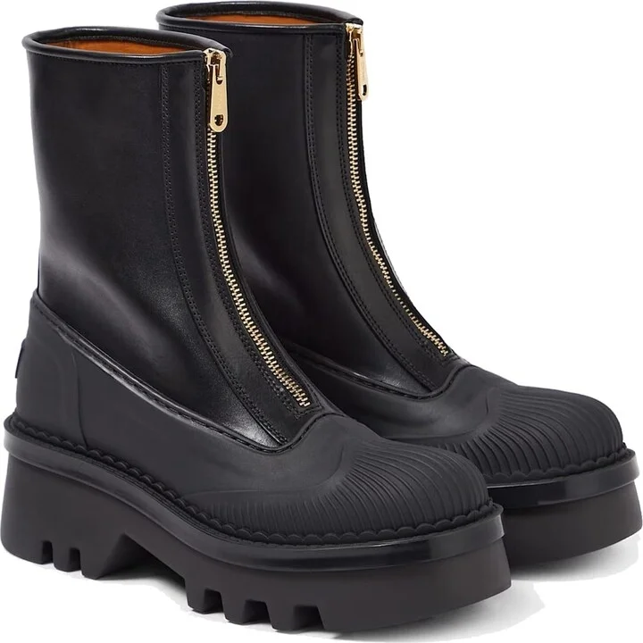 Chloé Raina Leather Boots - Image 2