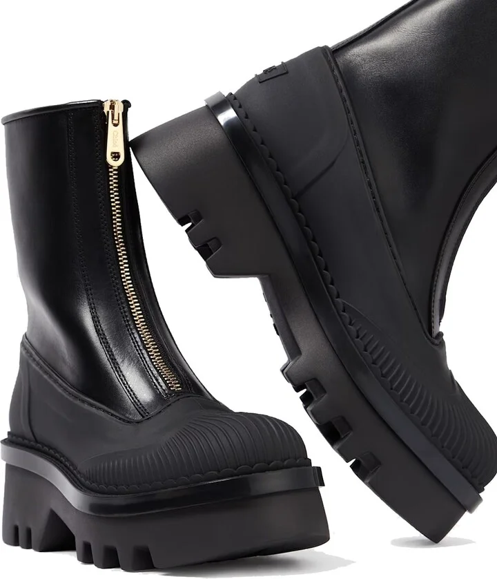 Chloé Raina Leather Boots - Image 4