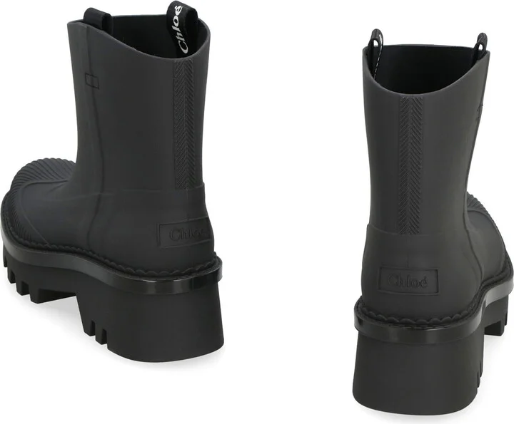 Chloé Raina Rubber Rain Boots - Image 4