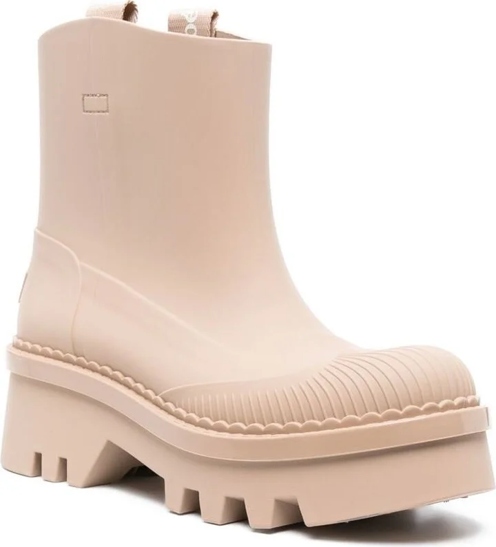 Chloé Raina Rubber Rain Boots - Image 4