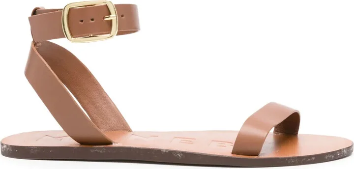 Chloe single-band buckle sandals