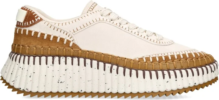 Chloé Suede Nama Runner Sneakers