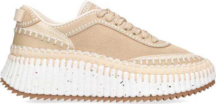 Chloé Suede Nama Runner Sneakers